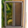 Gris Anthracite Moustiquaire Plissée