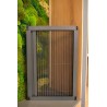 Gris Anthracite Moustiquaire Plissée